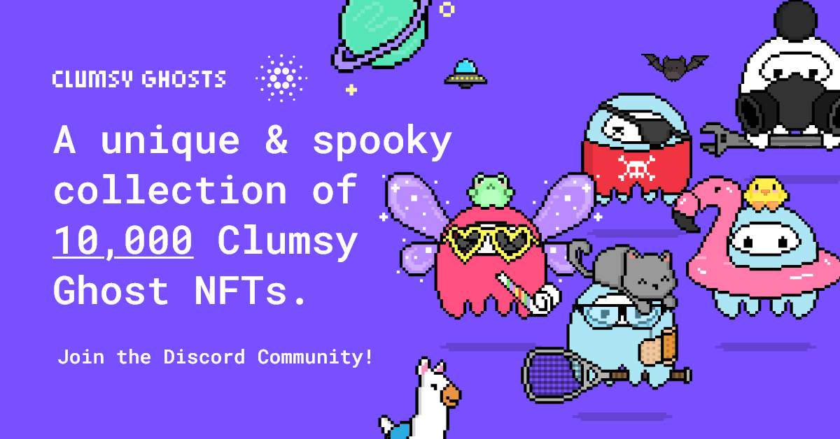 Clumsy Ghosts Nft Calendar