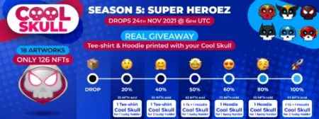 Cool Skull Season 5: Super Heroez