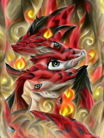 Early Phase Dragons on CloneSwap.art