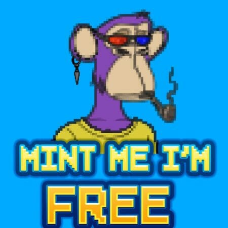 FREE MINT PIXEL BORED APES